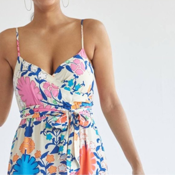 NWOT Anthropologie Plenty by Tracy Reese Poppies Maxi Dress - Size XSP - Picture 4 of 16